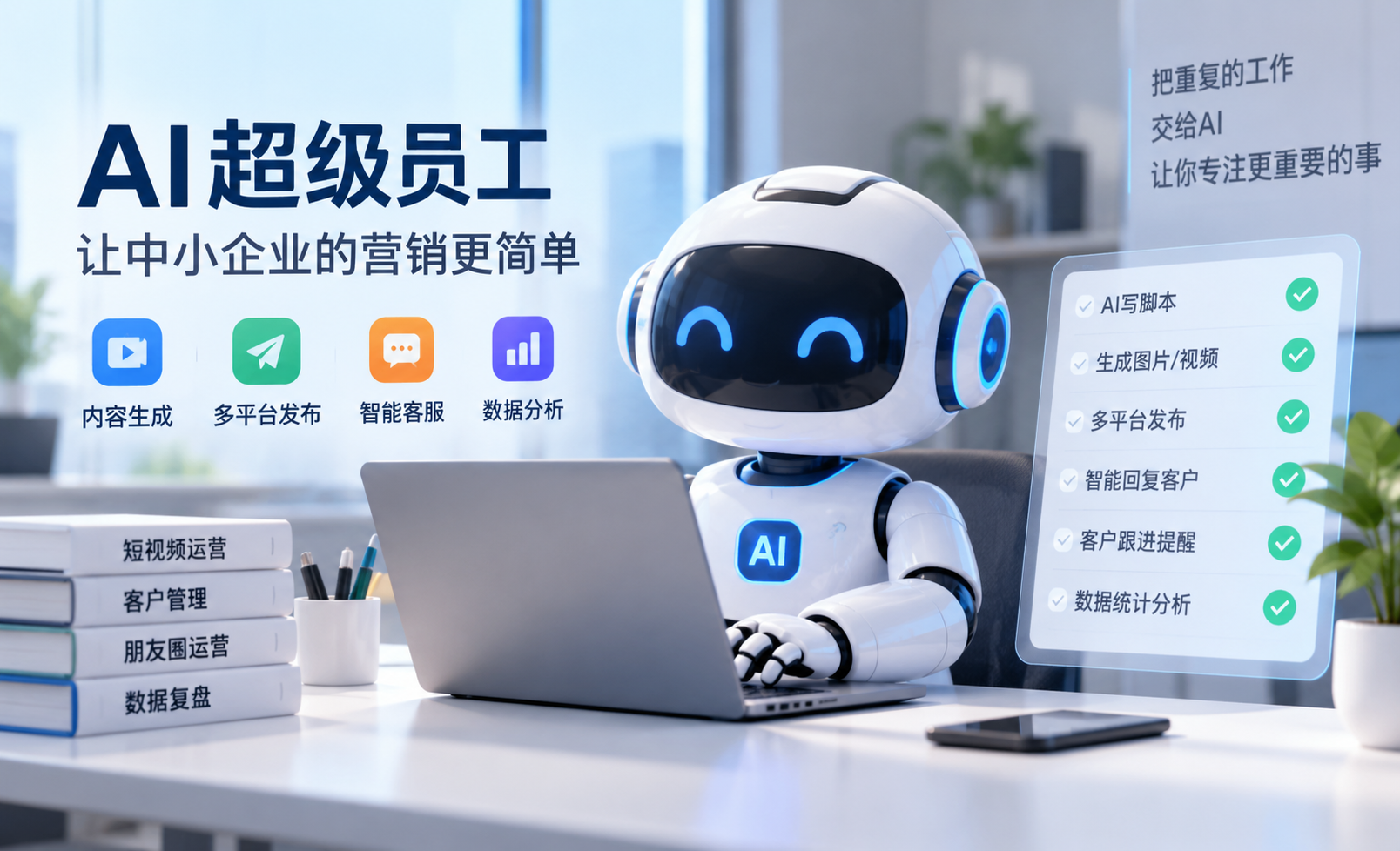 中小企业为什么需要AI超级员工？先看哪些重复工作值得交给AI